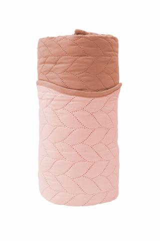 Шалте двулицево 230х220 см сьомга - Шалтета