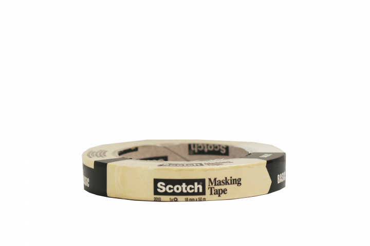 2010A Scotch Маскираща лента, 18ммХ50м - Хартиени ленти