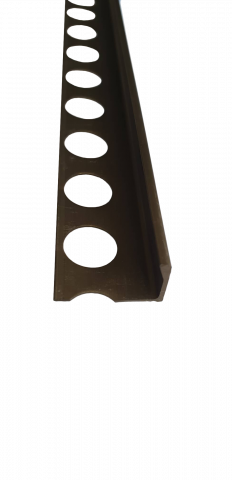 Външен ъгъл прав бронз полиран 12mm / 250см - Профили