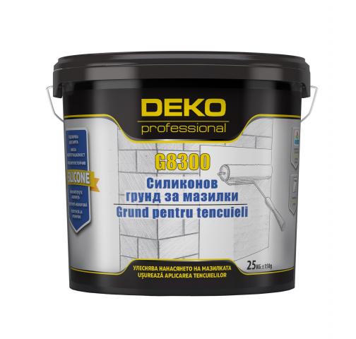 Силиконов грунд Deko Professional 25 кг прозрачен - Грунд за мазилки
