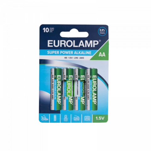 Батерия 4 бр. АА/LR6 1.5V SUPER POWER - Батерии