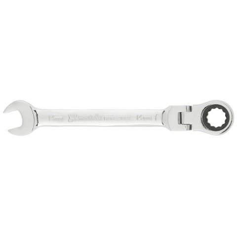 Ключ звездогаечен с тресчотка шарнирен 14 мм MTX Professional - Шестограми