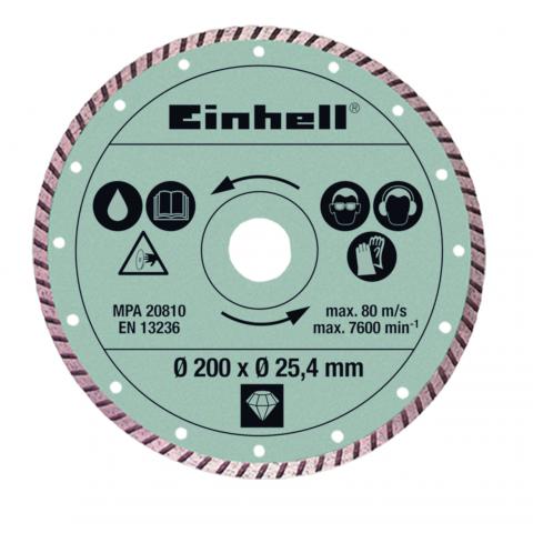 Диамантен диск за TE-TC 620 U 200 мм - Диамантени дискове