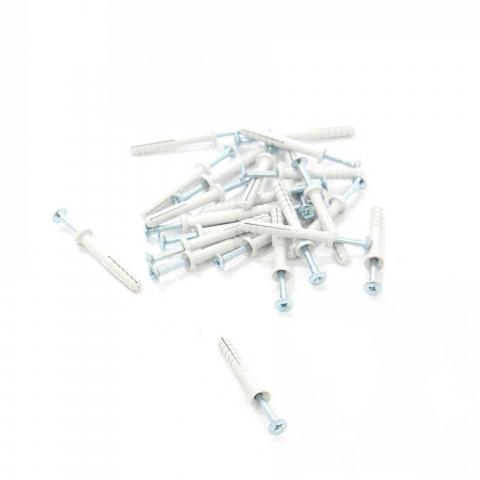 PVC дюбел пирон Rigips 6x60 50 бр. кутия - Аксесоари за сухо строителство