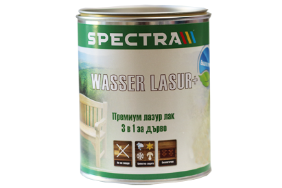 Spectra WasserLasur+ Tик 0.75л - Акрилатни лазурни лакове