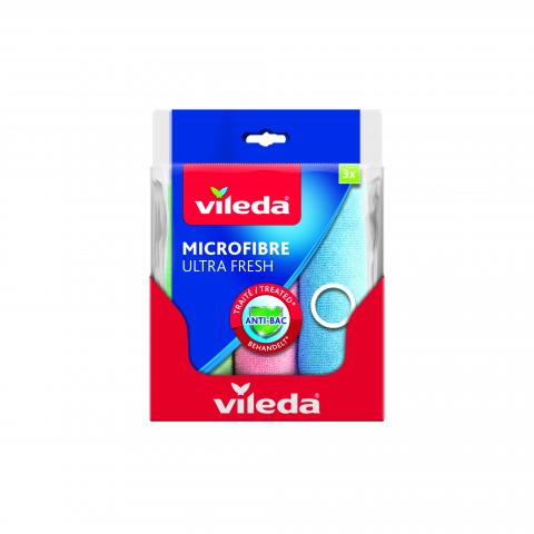 Микрофибърни кърпи Vileda Ultra Fresh 3 бр. - Универсални кърпи