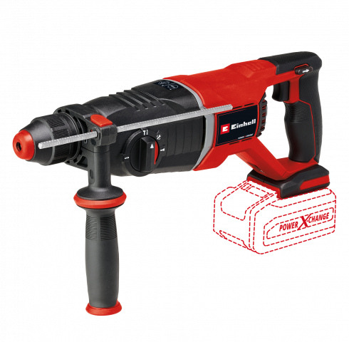 Акумулаторен перфоратор Einhell TP-HD 18/26 D LI BL Solo PXC, снимка 4 - Акумулаторни перфоратори