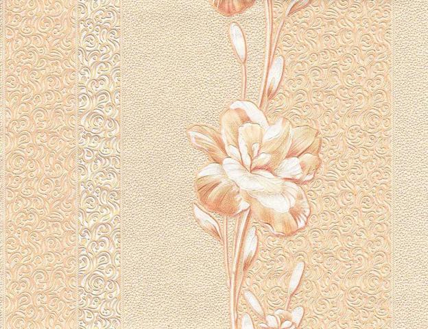 Тапет Бежови цветя - Тапети симплекс