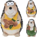 Градинска фигура таралеж 15 см 2 дизайна