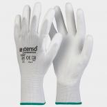 Ръкавици топени в полиуретан BS Blackburn XL white