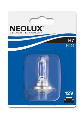 Aвто крушка H7 Neolux 12V 55W - Осветление