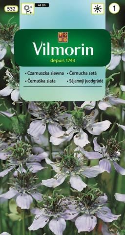 Вилморин семена Нигела (Черен кимион) - Семена за билки и подправки