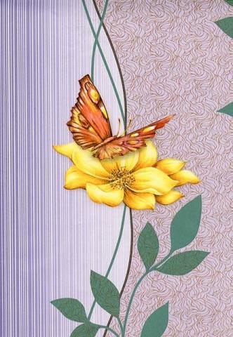 Тапет Лилави цветя - Тапети симплекс