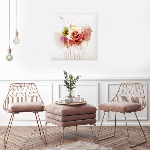 Картина Painted roses 50x50 см - Картини и рамки