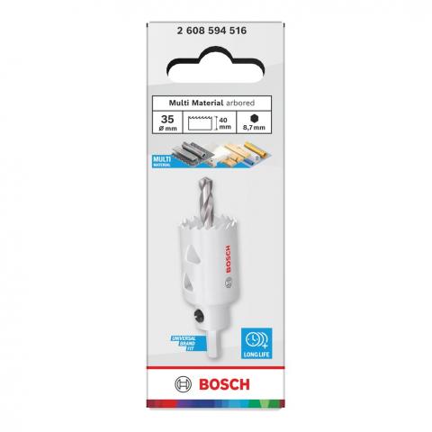 Боркорона Bosch ММ 35 мм, снимка 4 - Боркорони bi-metal