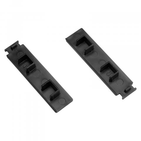 Завършваща тапа 2 броя черна - Аксесоари