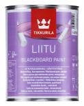 Боя черна дъска Liitu за тониране А база, 0.9л