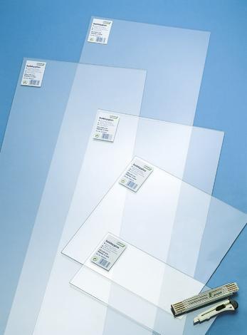 Прозрачно стъкло Хобиглас  2 мм 50х100 см - Полистиролни и поликарбонатни плоскости