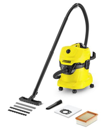 Мултифункционална смукачка Karcher WD 4 - Прахосмукачки за сухо и мокро почистване