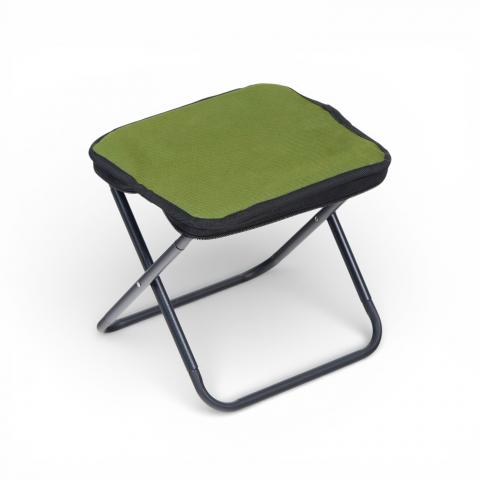 Къмпинг табуретка 2 в 1 зелена - Маси и столове