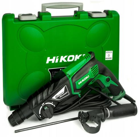 Перфоратор HiKOKI - Hitachi DH26PC, снимка 2 - Кабелни перфоратори