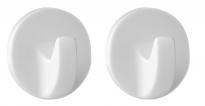 2 закачалки бели кръгли