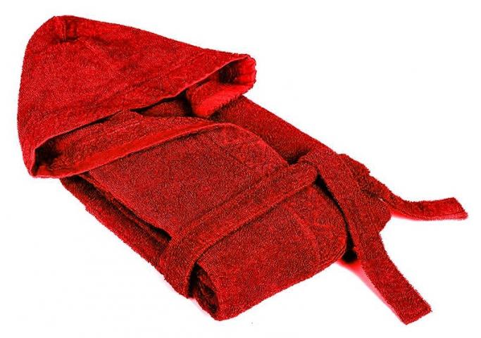 Халат за баня Порто червено S/M - Хавлии и халати