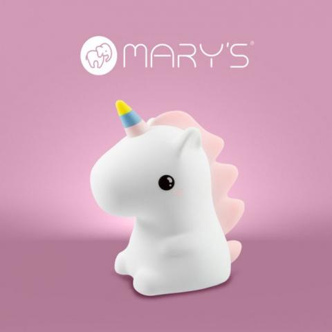 Детска нощна лампа LED MARY’S –ЕДНОРОГ, снимка 3 - Лампи за детска стая