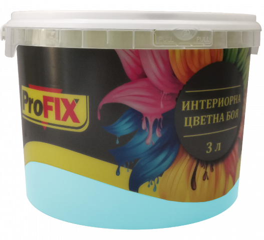 Интериорна боя Profix 3 л Синчец - Цветни бои