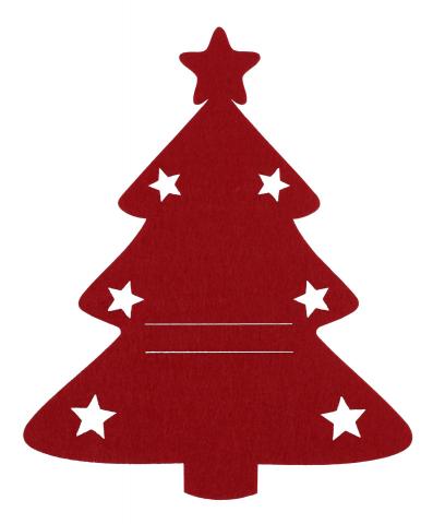 Подложка за прибори Christmas червено - Кухненски текстил