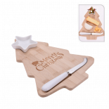 Коледен сет за сервиране на сирена