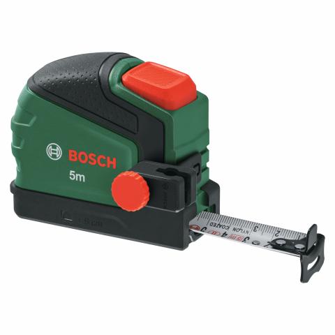 Ролетка Bosch 5 м х 22 мм с щипка за молив, снимка 2 - Ролетки