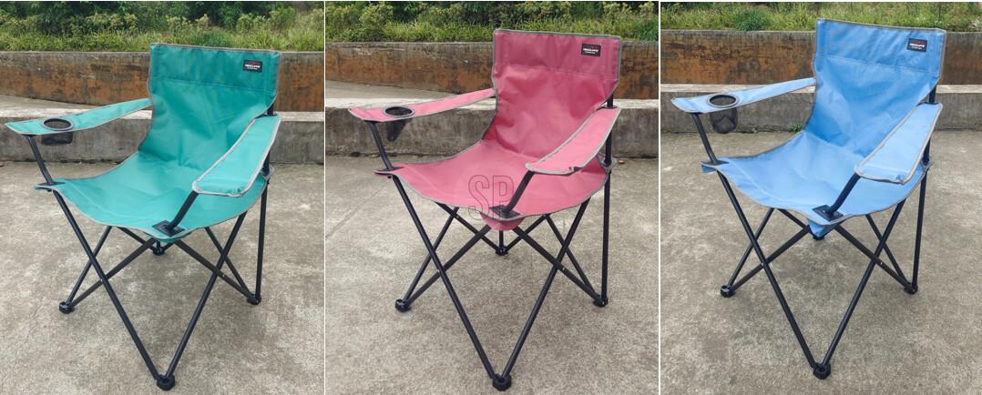 Сгъваем къмпинг стол, различни цветове, снимка 5 - Маси и столове