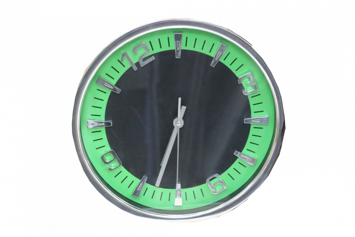 Часовник метален двуцветен 32х32/2199003 - Часовници
