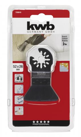 Шпакла твърда 52 мм KWB - Мултифункционални инструменти и аксесоари