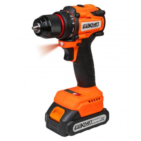 Акумулаторен безчетков винтоверт Baukraft BK-BCD40, снимка 2 - Акумулаторни винтоверти