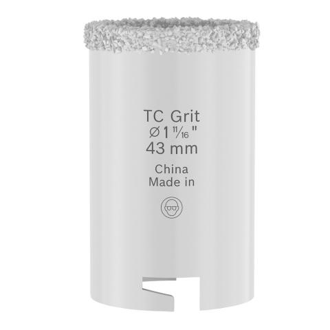 Боркорона Bosch BS 43 мм, снимка 2 - Боркорони за керамика, зидария и камък