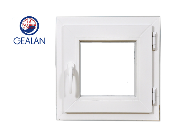 PVC Прозорец баня Gealan  S3000 500/500мм - Pvc дограма