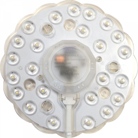 LED платка с магнит кръг 12W 960Lm 4000K 130mm - Плафони
