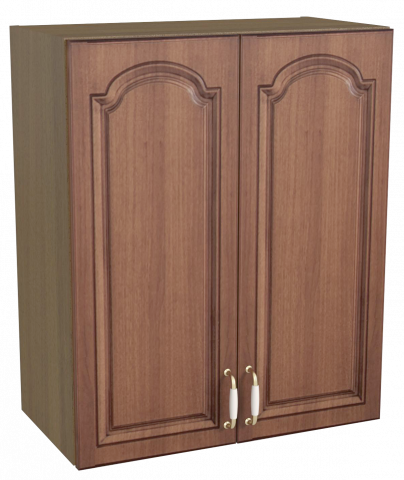 Горен шкаф с две врати "Орех", В 60см - Модулни кухни с онлайн поръчка