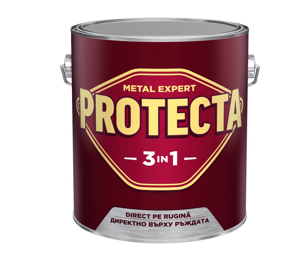 Протекта. Краска БАУМАКС. Протект котел. Краска Protecta 3в1 старое золото 0.5л фото. Protect