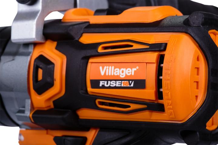 Акумулаторен ударен безчетков интоверт Villager FUSE VLP5120 2BSC, снимка 4 - Акумулаторни винтоверти