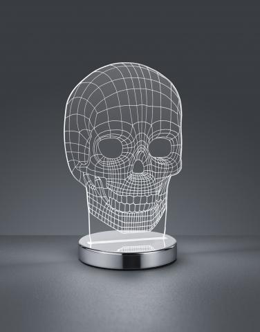 Настолна LED лампа SKULL 7W h21.5cm 400 LM 3000-6500K - Настолни лампи