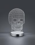 Настолна LED лампа SKULL 7W h21.5cm 400 LM 3000-6500K