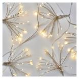 LED светлинна верига-светещи клъстери, 2.35м топло бяло