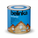 Лазурен лак Belinka Exterier 0.75л, земно кафяв