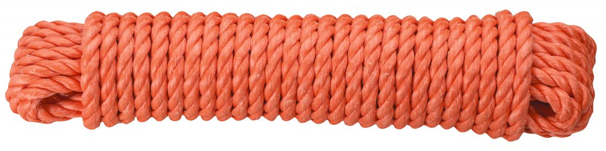 Въже 8мм оранжево 10м - Синтетични въжета
