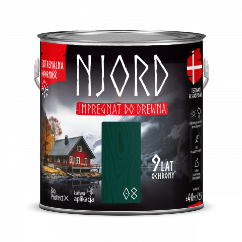 NJORD боя 2.5л цвят 08 - Импрегнатори за дърво