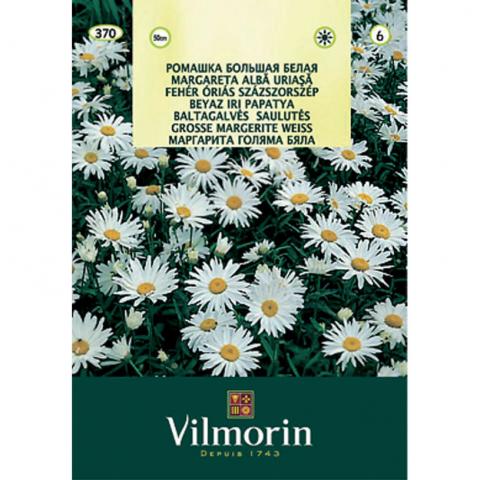 Маргарита голяма бяла - Вилморин - Семена за цветя