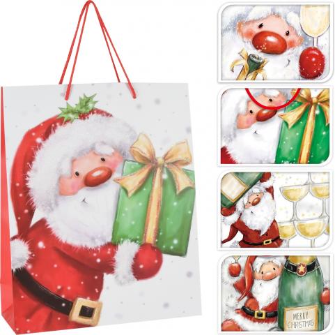 Коледна торбичка 26x10x32 см - Коледни артикули